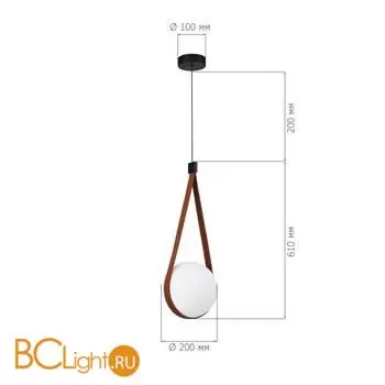 Подвесной светильник ST Luce MOONBAG SL2002.403.01 - Фото 4