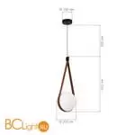 Подвесной светильник ST Luce MOONBAG SL2002.403.01 - Фото 4