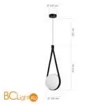 Подвесной светильник ST Luce MOONBAG SL2002.413.01 - Фото 2