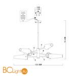 Люстра ST Luce Morave SL1209.302.06 - Схема