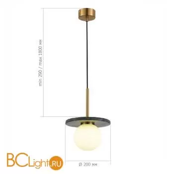 Подвесной светильник ST Luce NEBULA SL1191.363.01 - Фото 2