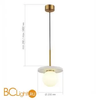 Подвесной светильник ST Luce NEBULA SL1191.353.01 - Фото 2