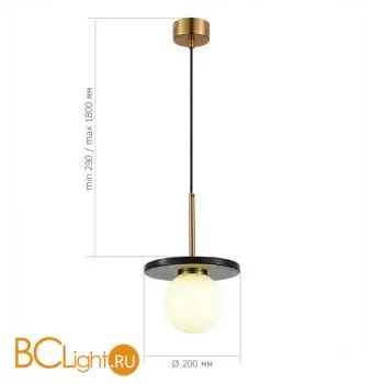 Подвесной светильник ST Luce NEBULA SL1191.343.01 - Фото 2