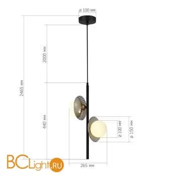 Подвесной светильник ST Luce NOON SL1521.403.02 - Фото 2