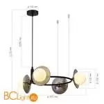 Подвесной светильник ST Luce NOON SL1521.403.04 - Фото 2