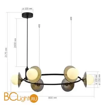 Подвесной светильник ST Luce NOON SL1521.413.06 - Фото 2