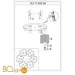 Потолочный светильник ST Luce SL117.502.06 - Фото 1