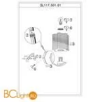 Бра ST Luce SL117.501.01 - Фото 1