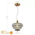 Подвесной светильник ST Luce ORIENTAL SL6122.303.01 - Фото 4