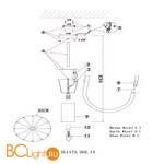 Люстра ST Luce Pafe SL1173.202.13 - Схема