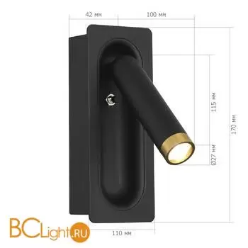 Бра ST Luce PARILLA SL6238.401.01