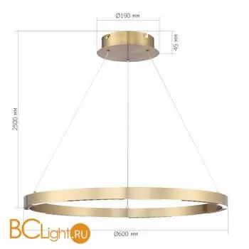 Подвесной светильник ST Luce PARILLA SL6238.333.01 - Фото 4