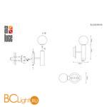 Бра ST Luce Pietra SL1210.501.01 - Схема