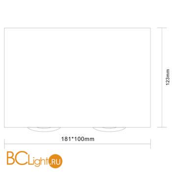 Потолочный светильник ST Luce Quadrus ST109.407.02 - Схема