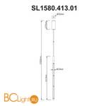 Подвесной светильник ST Luce Ralio SL1580.413.01 - Схема