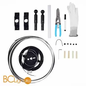 Тросовая световая система ST Luce Черный LED 1*10W 3000K ST960.437.10