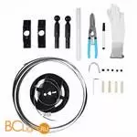 Тросовая световая система ST Luce Черный LED 1*10W 3000K ST960.437.10