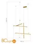 Подвесной светильник ST Luce RETICO SL6207.203.70 - Фото 2