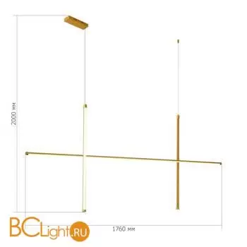 Подвесной светильник ST Luce RETICO SL6207.203.50 - Фото 2