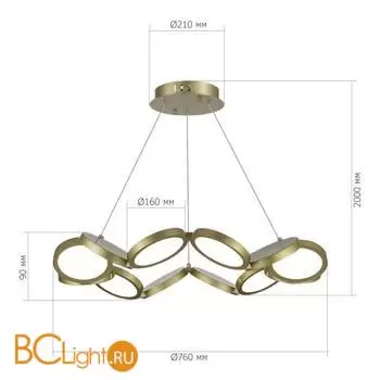 Подвесной светильник ST Luce RIO SL6508.203.01 - Фото 3