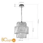 Подвесной светильник ST Luce RITZ SL6138.303.04 - Фото 5