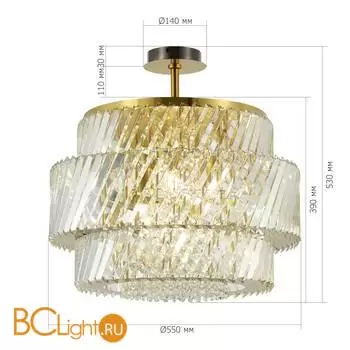 Потолочный светильник ST Luce RITZ SL6138.313.12 - Фото 4