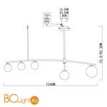 Люстра ST Luce Sembrare SL1208.302.05 - Схема