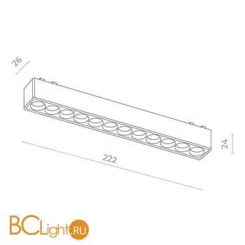 Трековый светильник ST Luce SKYFLAT ST673.436.12 - Фото 0