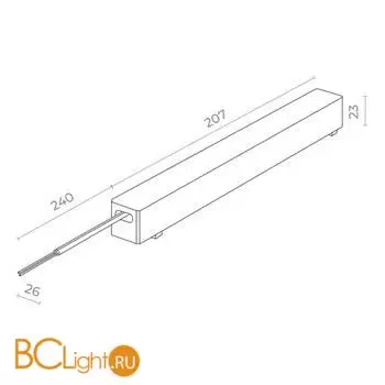 Блок питания 48V ST-Luce 100W SKYFLAT ST063.448.100 - Фото 0