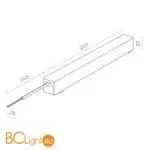 Блок питания 48V ST-Luce 100W SKYFLAT ST063.448.100 - Фото 0