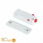 Коннектор питания прямой для магнитного шинопровода Skyline 220V белый ST Luce ST015.522.10 - Фото 1