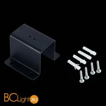 Скоба для встраиваемого монтажа магнитного шинопровода Skyline 220V черная ST Luce ST015.422.16