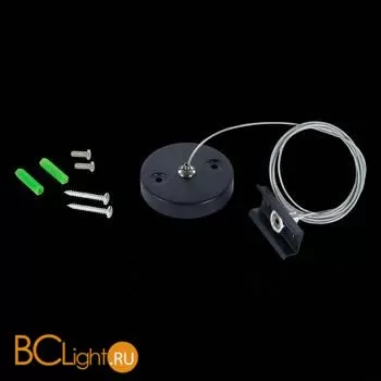 Тросовый подвес для магнитного шинопровода Skyline 220V черный ST Luce ST015.422.17 - Фото 0