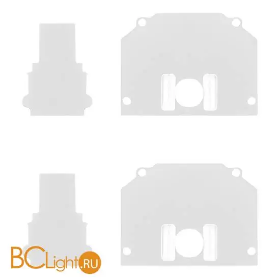 Торцевая заглушка (внешняя и внутренняя 2+2шт) ST Luce Skyline 220 ST046.589.02