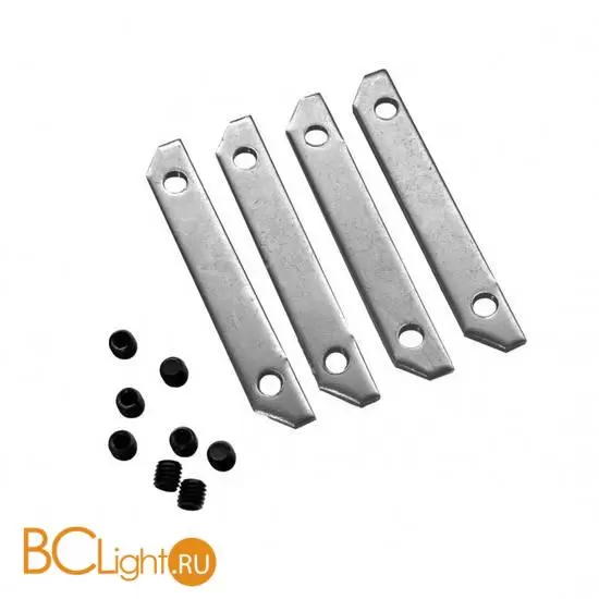 Прямой соединитель комплект (4 соединителя+16 винтов) комплект ST-Luce Серебристый Skyline 220 ST001.169.00.1