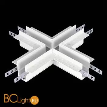 Коннектор X-образный для встраиваемого магнитного шинопровода под ГКЛ 12мм ST Luce Skyline 48 ST007.500.12