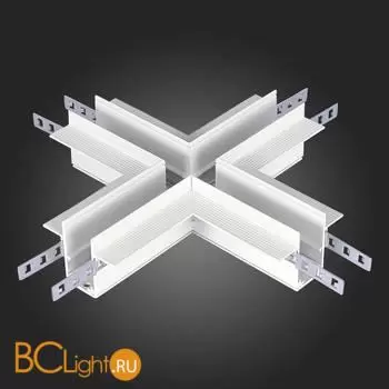 Коннектор X-образный для встраиваемого магнитного шинопровода под ГКЛ 12мм ST Luce Skyline 48 ST007.500.12 - Фото 0
