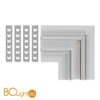 Угол-соединитель для встраиваемого магнитного шинопровода под ГКЛ 12мм ST Luce Skyline 48 ST1007.529.12