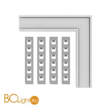 Внутренний угол-соединитель для встраиваемого магнитного шинопровода под ГКЛ 12мм ST Luce Skyline 48 ST1007.549.12 - Фото 0