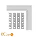 Внутренний угол-соединитель для встраиваемого магнитного шинопровода под ГКЛ 12мм ST Luce Skyline 48 ST1007.549.12 - Фото 0