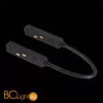 Коннектор питания угловой для магнитного шинопровода ST-Luce Черный ST006.449.00.1