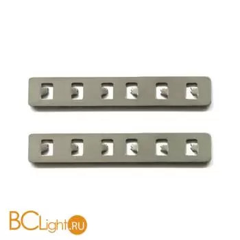 Прямой соединитель для встраиваемого магнитного шинопровода (2 шт) ST-Luce Стальной Skyline 48 ST005.749.00.1