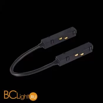 Коннектор питания угловой для магнитного шинопровода черный Skyline 48V ST Luce ST006.449.00 - Фото 0