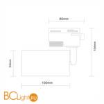 Трековый светильник ST Luce Solt ST300.506.01 - Схема