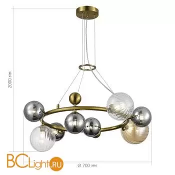 Подвесной светильник ST Luce Sphere SL1515.303.08 - Фото 2