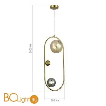 Подвесной светильник ST Luce Sphere SL1515.303.02 - Фото 2
