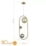 Подвесной светильник ST Luce Sphere SL1515.303.02 - Фото 2