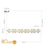 Подвесной светильник ST Luce SPINE SL6136.243.01 - Фото 3