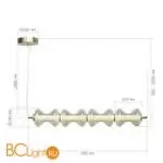 Подвесной светильник ST Luce SPINE SL6136.223.01 - Фото 3