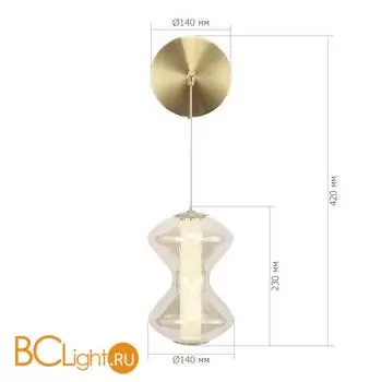 Настенный светильник ST Luce SPINE SL6136.201.01 - Фото 3